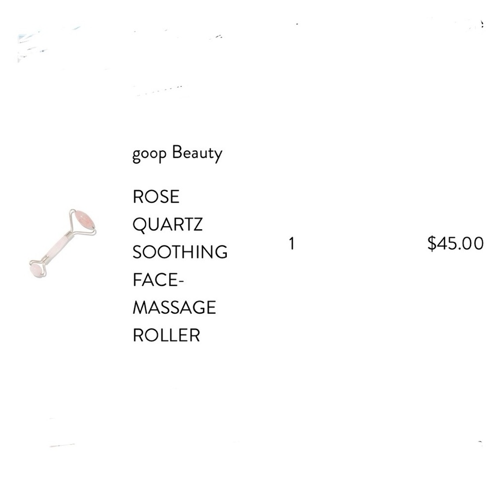 Goop Quartz Face Roller and Jumbo Hair Rollers - Picture 7 of 9